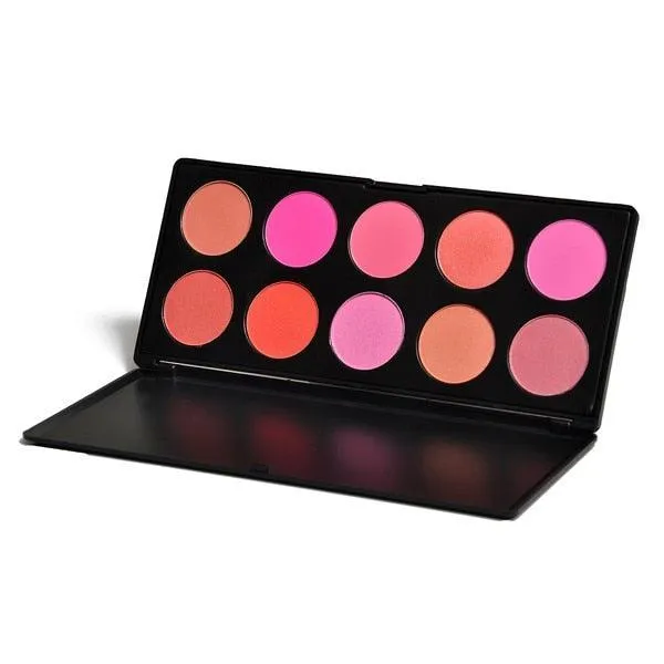 10 Color Blush Palette