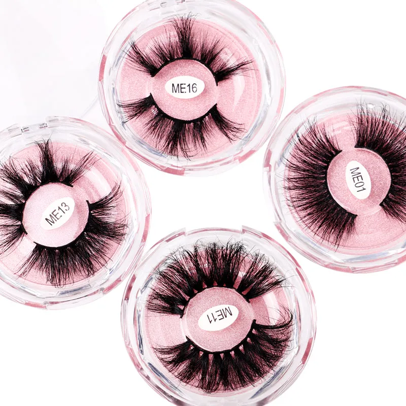 25 mm Cruelty Free Real Mink Hair False Eyelashes ME05