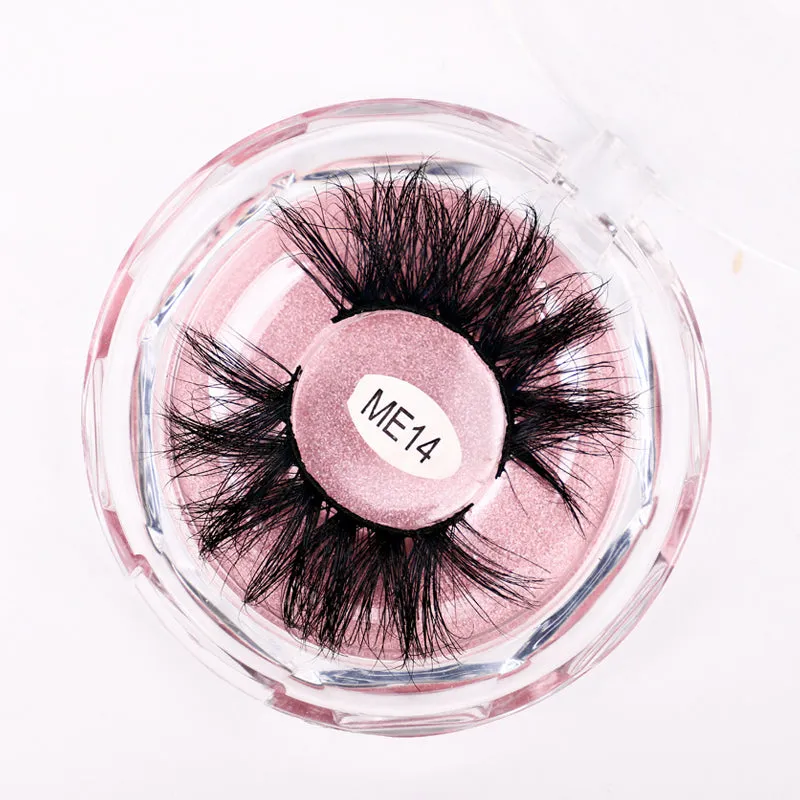 25 mm Cruelty Free Real Mink Hair False Eyelashes ME05