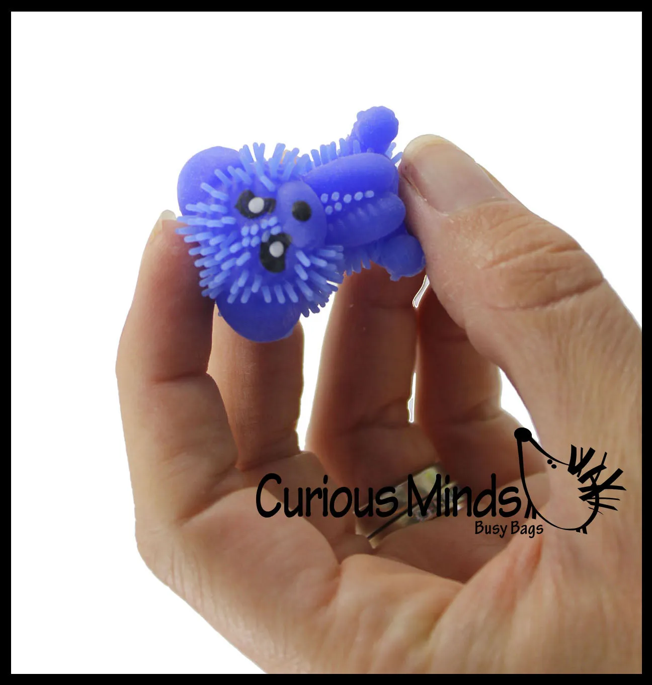 Animal Soft Puffer Pencil Grip - Sensory School Supply or Prize Grips