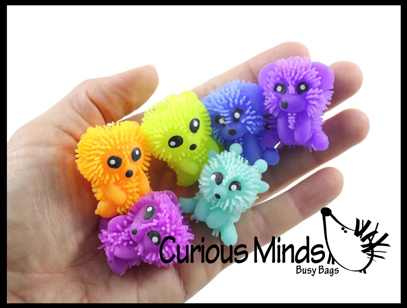 Animal Soft Puffer Pencil Grip - Sensory School Supply or Prize Grips