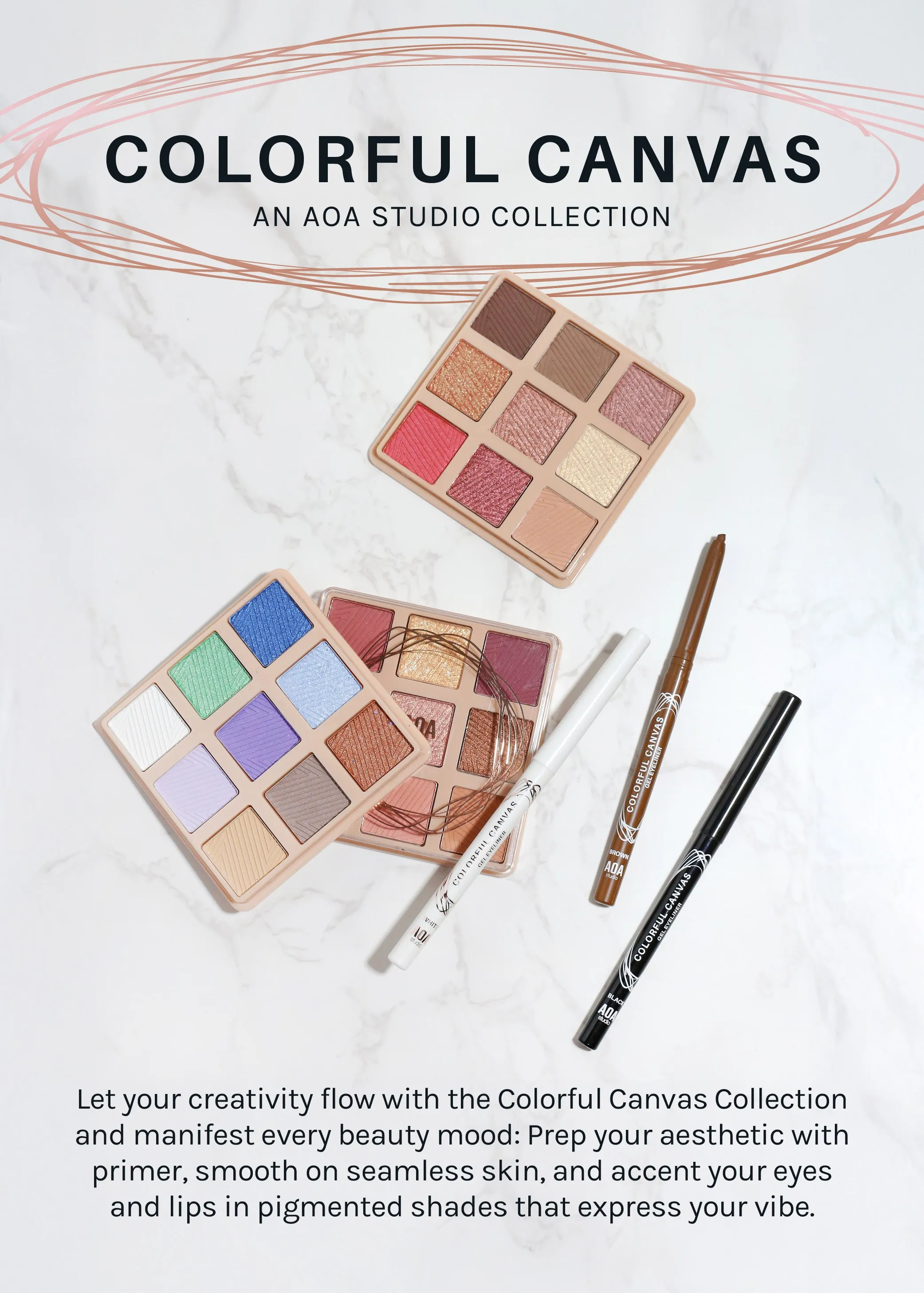 AOA Colorful Canvas Gel Eyeliner