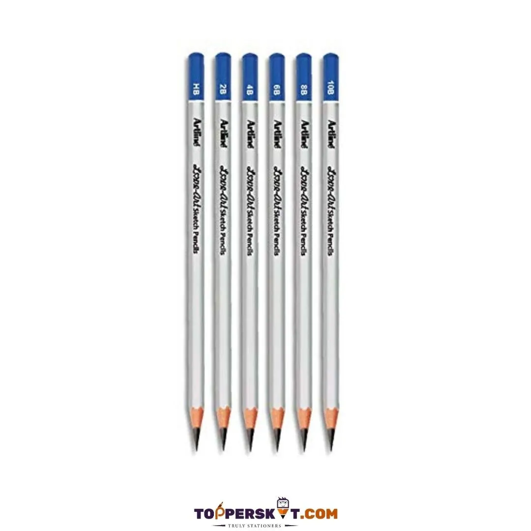 Artline Love Art Sketch Pencils for Artistic Excellence ( Pack Of 6 )
