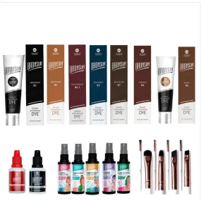 Bronsun Eyelash and Eyebrow Dye Kit - Bundle B