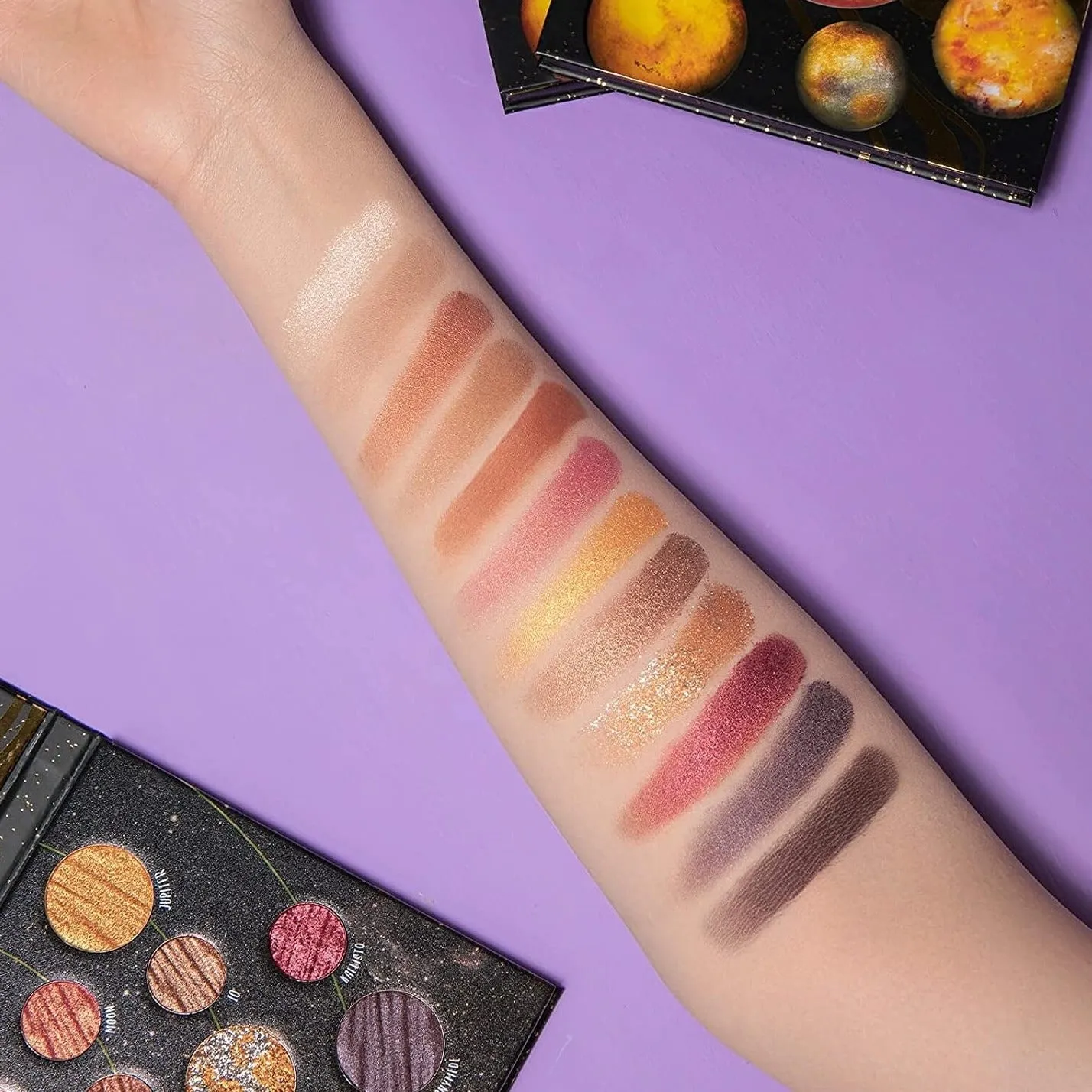 DiTO 12 Color Venus Makeup Palette, Highly Pigmented w/Mirror