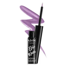 Epic Wear Liquid Liner Long-lasting waterproof eyeliner Lilac matte Nyx Professional Makeup