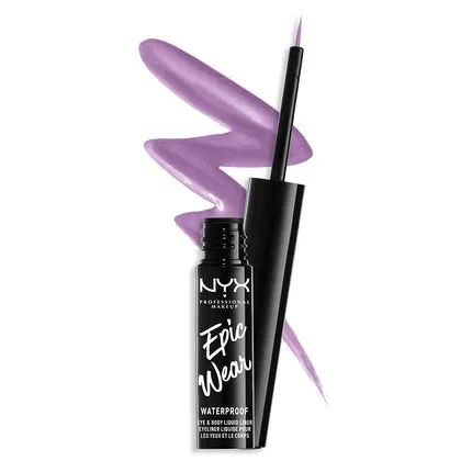 Epic Wear Liquid Liner Long-lasting waterproof eyeliner Lilac matte Nyx Professional Makeup