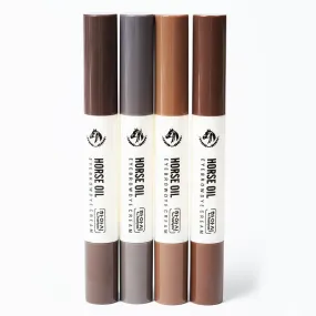 Eyebrow Pencil Brush Makeup Fine Eyebrow Pomade Gel Enhancer Waterproof Make Up Cosmetic Natural Eyebrow Gel Pomade With Brush