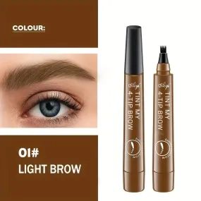 Four-head Eyebrow Pencil Long-lasting Smudge-free