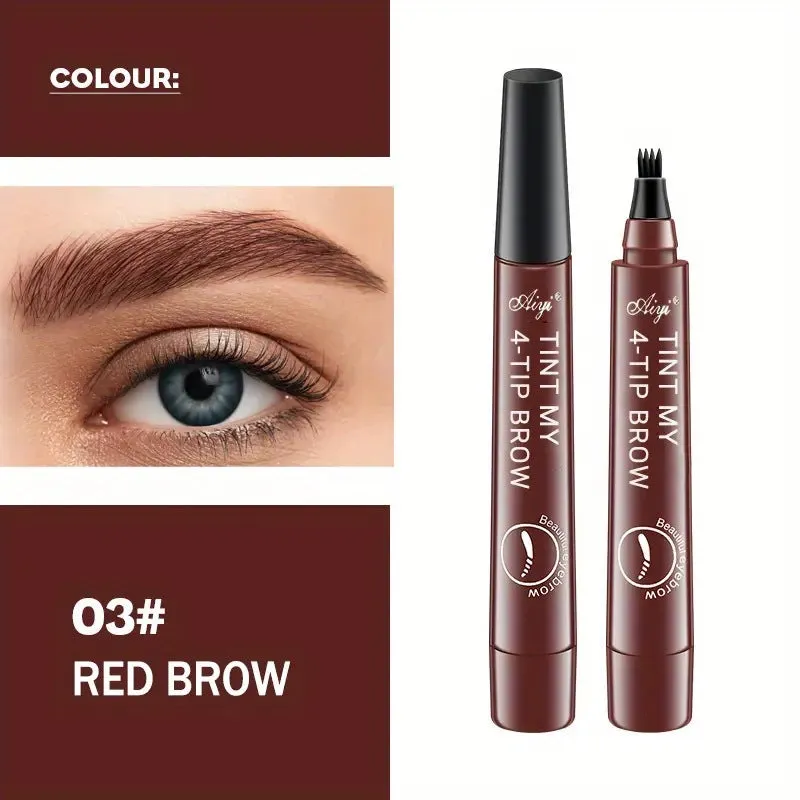 Four-head Eyebrow Pencil Long-lasting Smudge-free