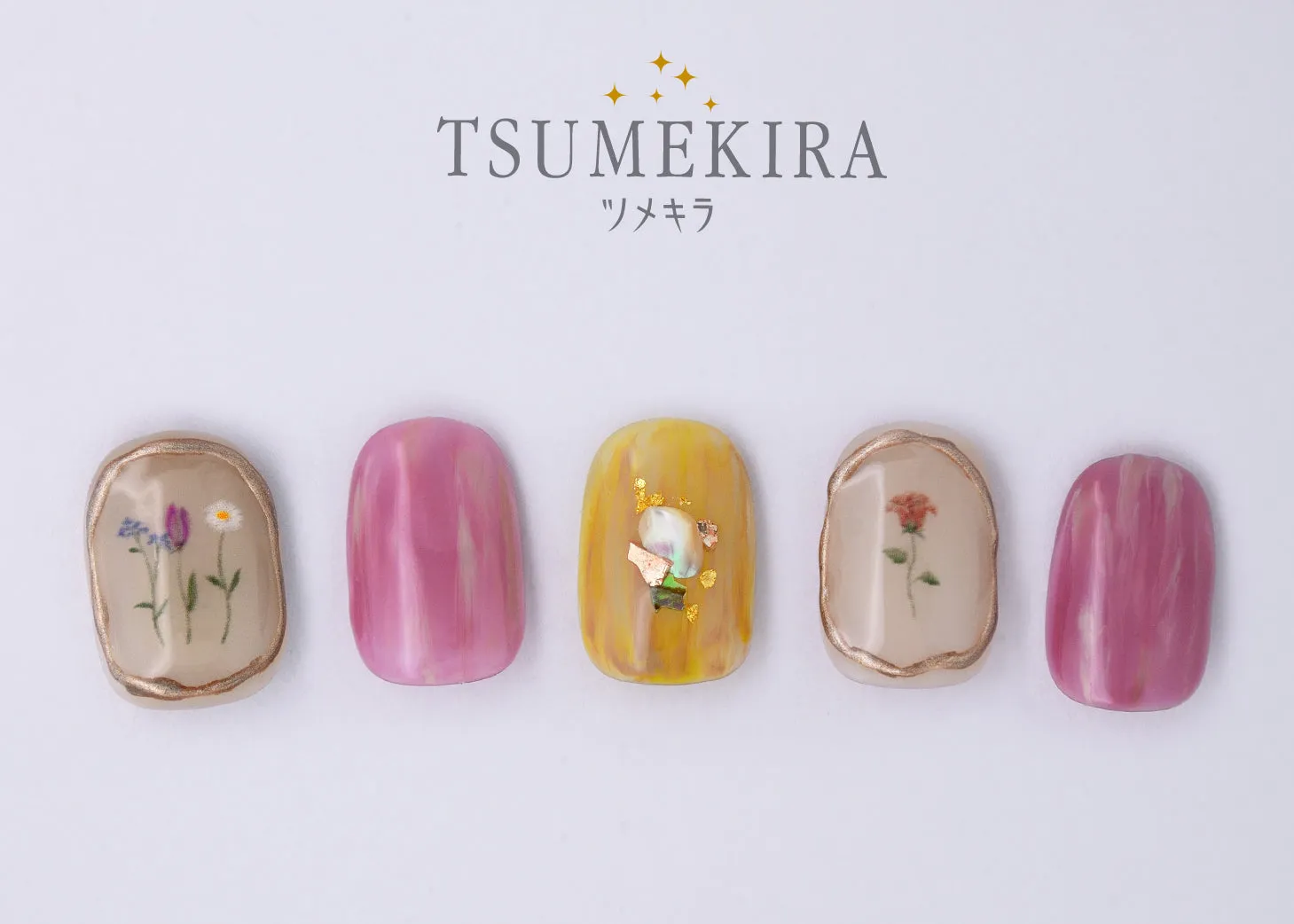 FUNSIDE × NUANCE FLOWER STICKERS | ES-NUF-101