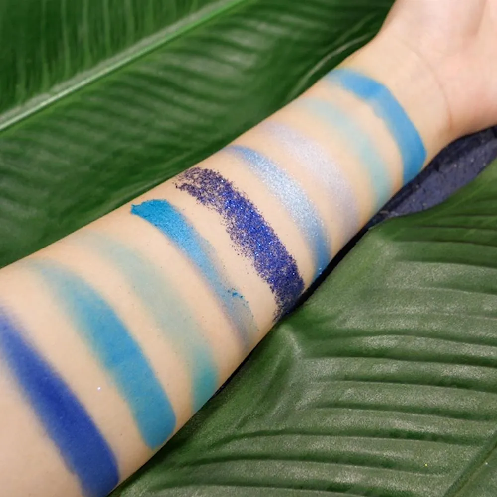 Gemstone Collection -9 Colors Shadow Palette(SPACE)-BLUE series