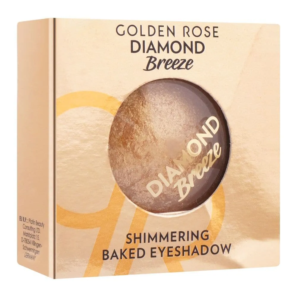 Golden Rose Diamond Breeze Shimmering Baked Eyeshadow NEW