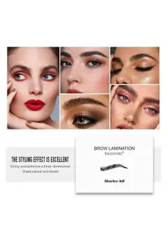 Iconsign Professional Eyebrow Lamination & Brow Lift Kit – Perfection Tools & Nourishment, Full Volume Eyebrow Styling & Eyelash Lift Kit