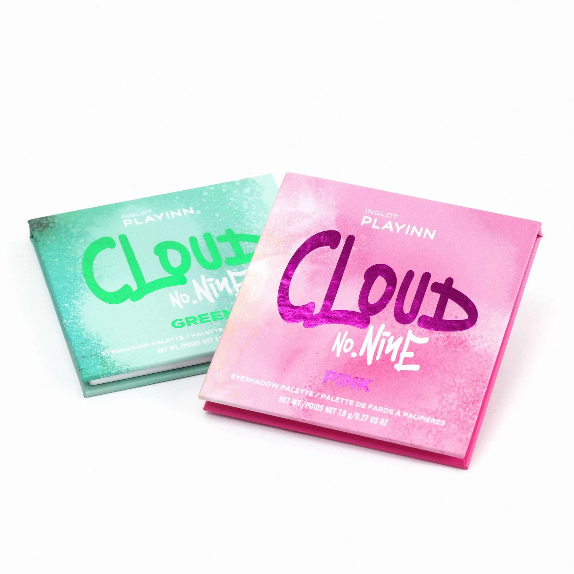 INGLOT PLAYINN CLOUD NO. NINE Pink Eye Shadow Palette