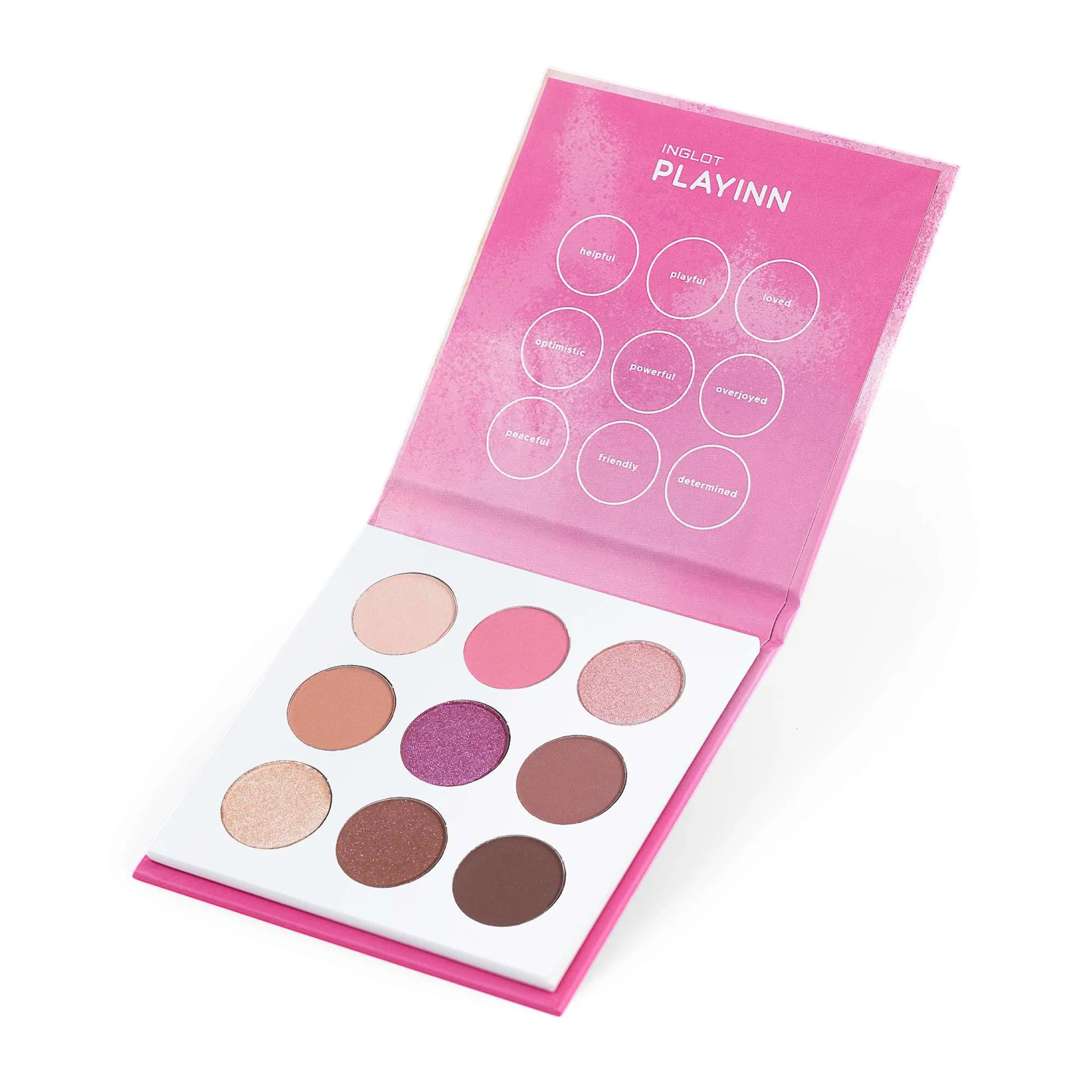 INGLOT PLAYINN CLOUD NO. NINE Pink Eye Shadow Palette
