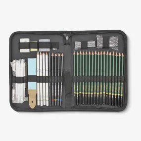 Keep Smiling Sketch Drawing Set Of 42 Pcs