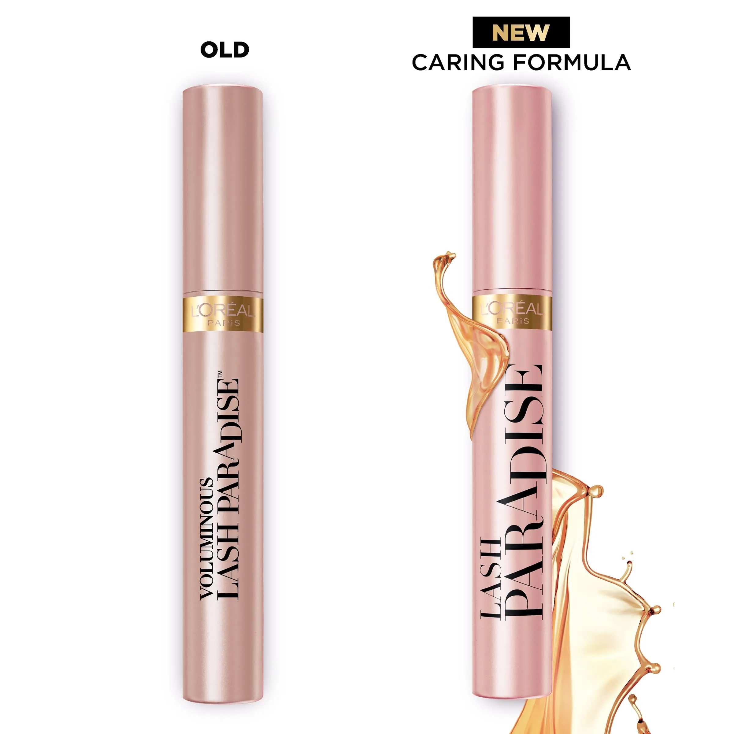 L'Oreal Paris Voluminous Makeup Lash Paradise Mascara, Voluptuous Volume, Intense Length, Feathery Soft Full Lashes, No Flaking, No Smudging, No Clumping, Black Brown, 0.25 Fl Oz (Pack of 1)
