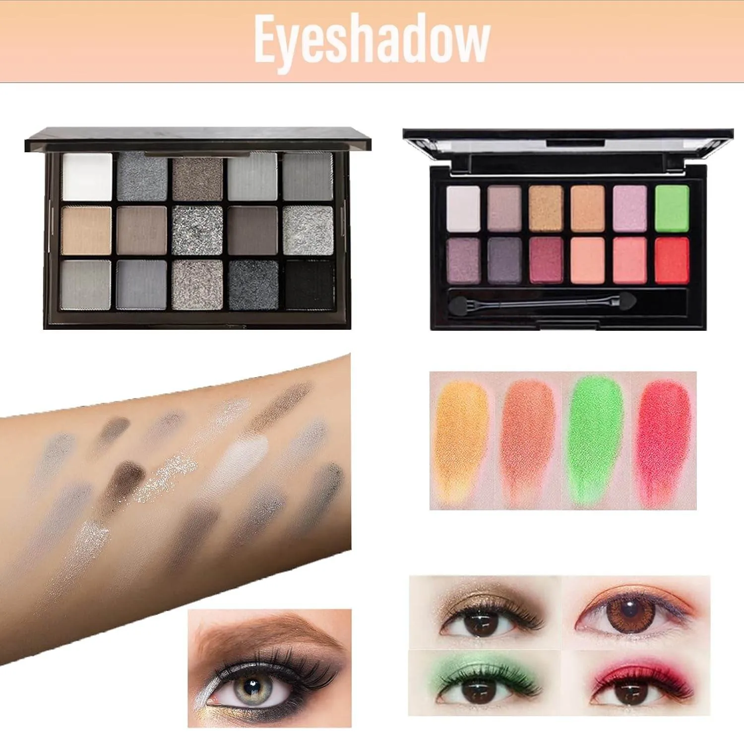 Makeup Set for Women, Travel Makeup Set for Teens & Adults, Makeup Kit for Beginners & Professionals, Makeup Gift Set for Girls, Eyeshadow Palette, Lip Gloss, Make up Set, Eye Makeup, Face Makeup