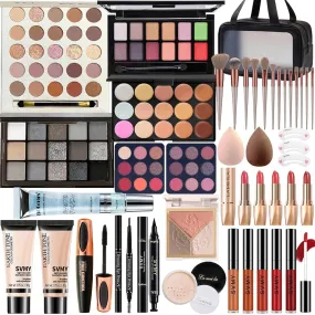 Makeup Set for Women, Travel Makeup Set for Teens & Adults, Makeup Kit for Beginners & Professionals, Makeup Gift Set for Girls, Eyeshadow Palette, Lip Gloss, Make up Set, Eye Makeup, Face Makeup