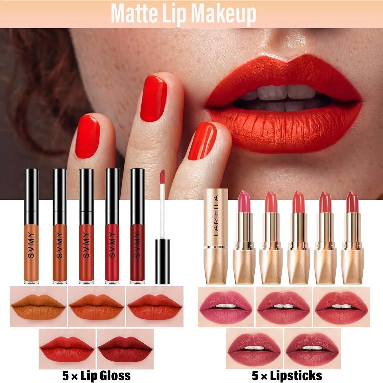 Makeup Set for Women, Travel Makeup Set for Teens & Adults, Makeup Kit for Beginners & Professionals, Makeup Gift Set for Girls, Eyeshadow Palette, Lip Gloss, Make up Set, Eye Makeup, Face Makeup