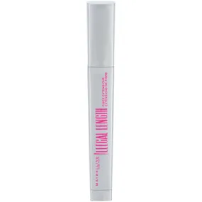 Maybelline New York Illegal Length Fiber Extensions Washable Mascara, Instant Lashes, No Flaking, Blackest Black, 0.22 Fl Oz, 1 Count