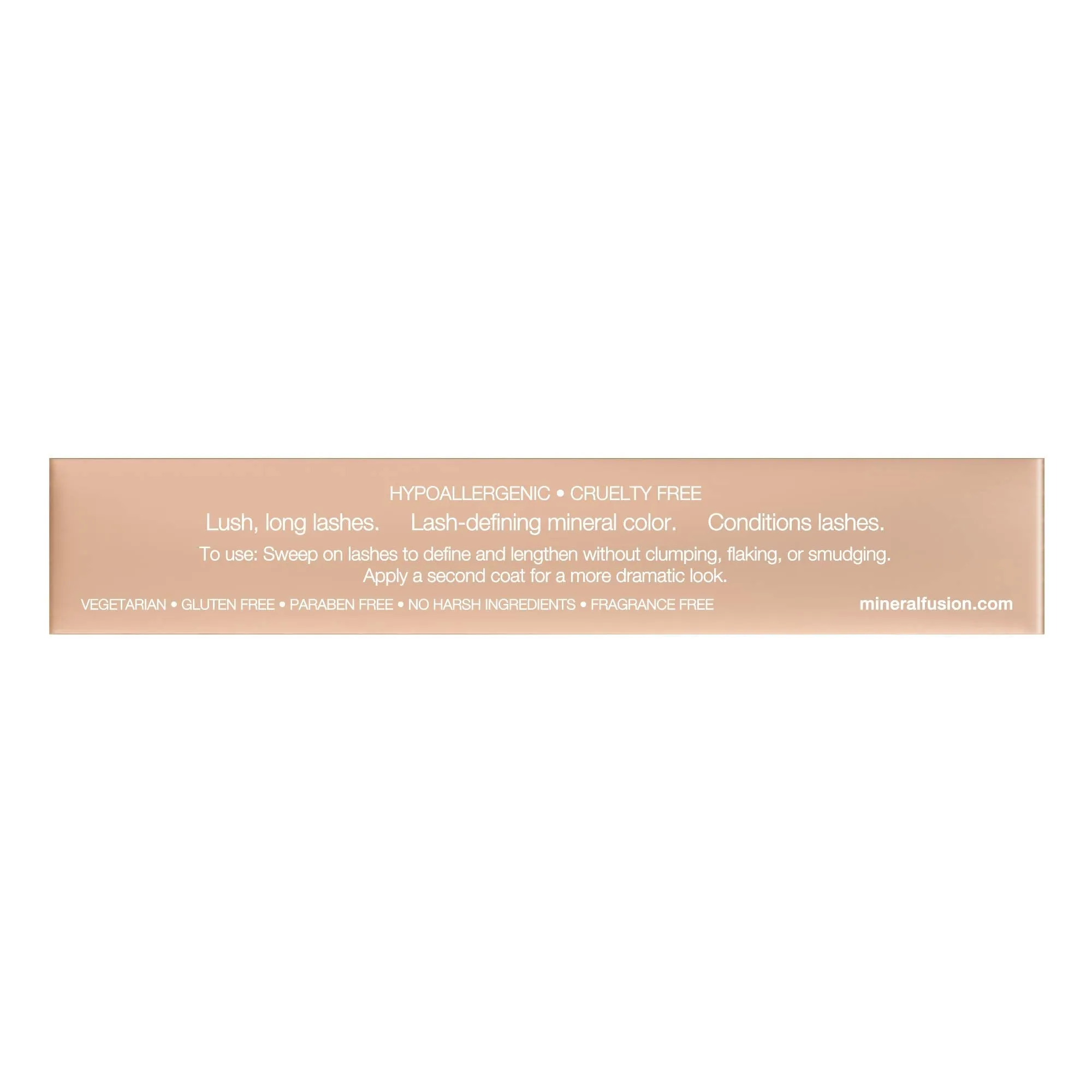 Mineral Fusion Lash Lengthening Mascara, Rock, 0.57 Ounce