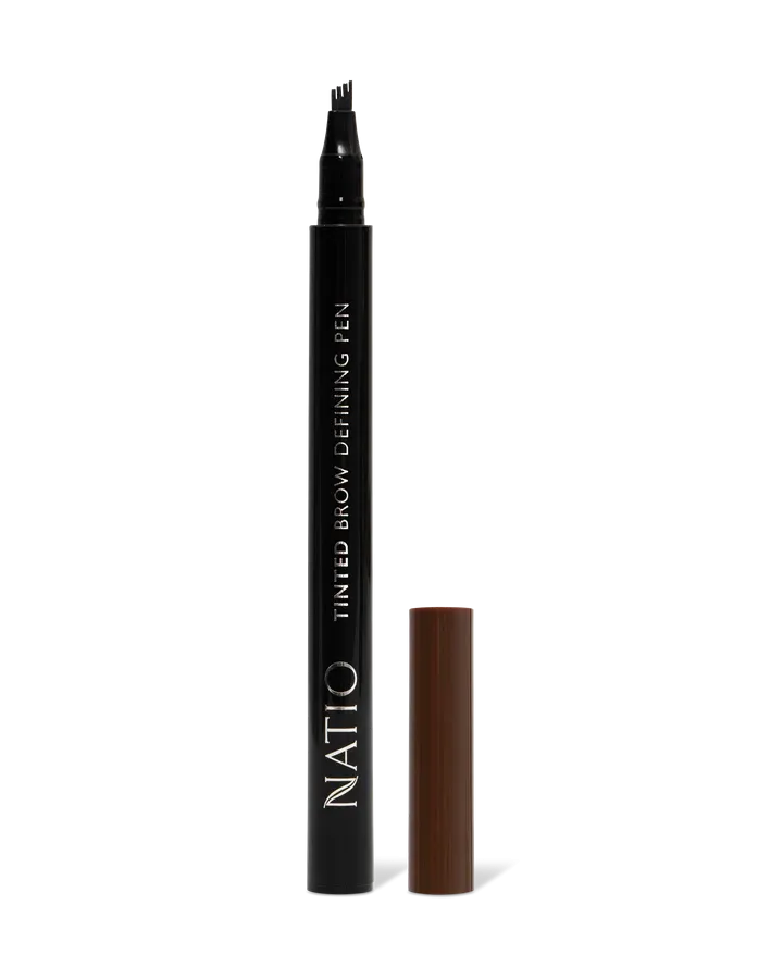 Natio Tinted Brow Defining Pen Dark Brown