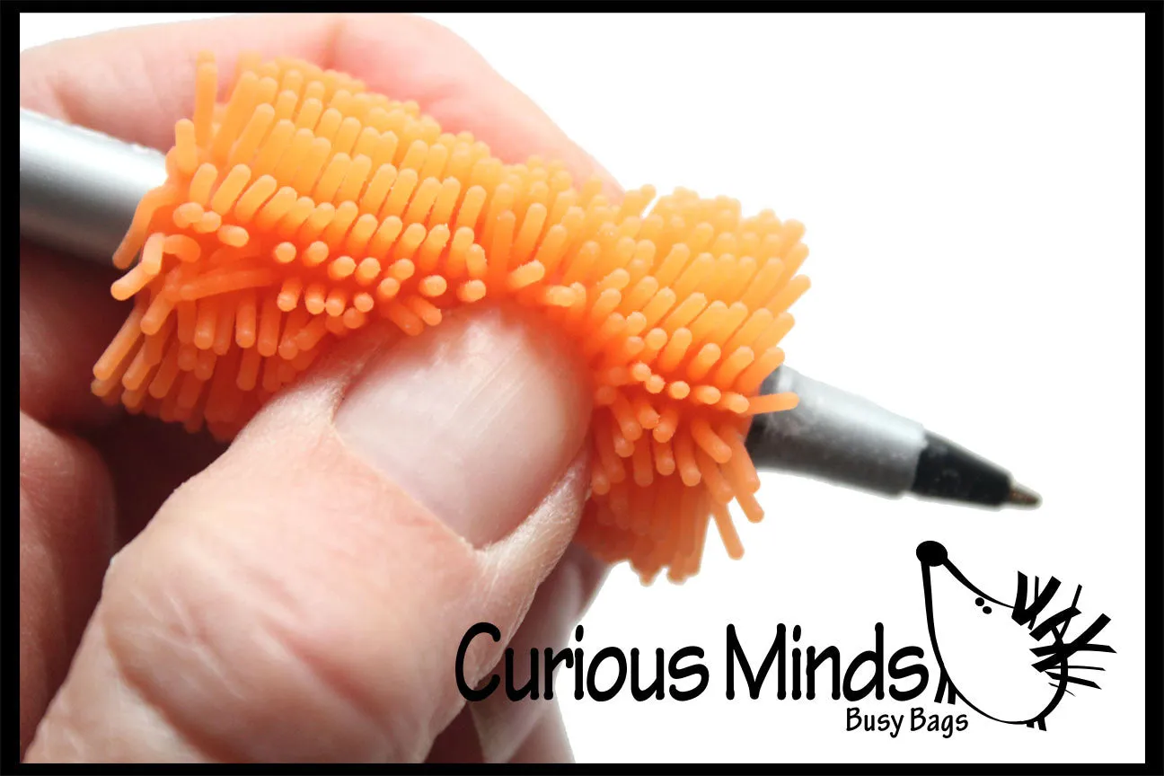 NEW - Scented Squishy Soft Puffer Pencil Grip - Sensory School Supply or Prize Grips
