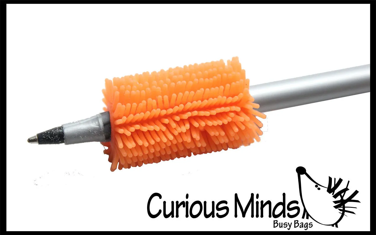 NEW - Scented Squishy Soft Puffer Pencil Grip - Sensory School Supply or Prize Grips