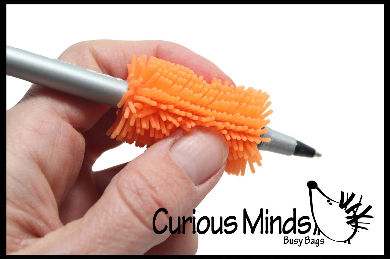 NEW - Scented Squishy Soft Puffer Pencil Grip - Sensory School Supply or Prize Grips