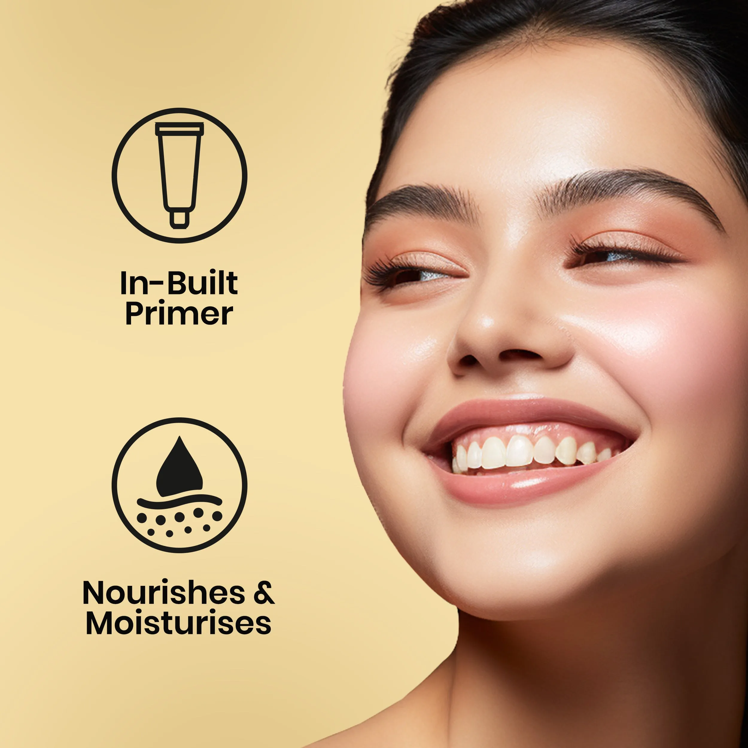 NY Bae PRO Strobe Cream - Gold Sapphire (30g) | Primer   Highlighter   Moisturizer | Dewy Makeup | Glowing Korean Skin | Value Pack