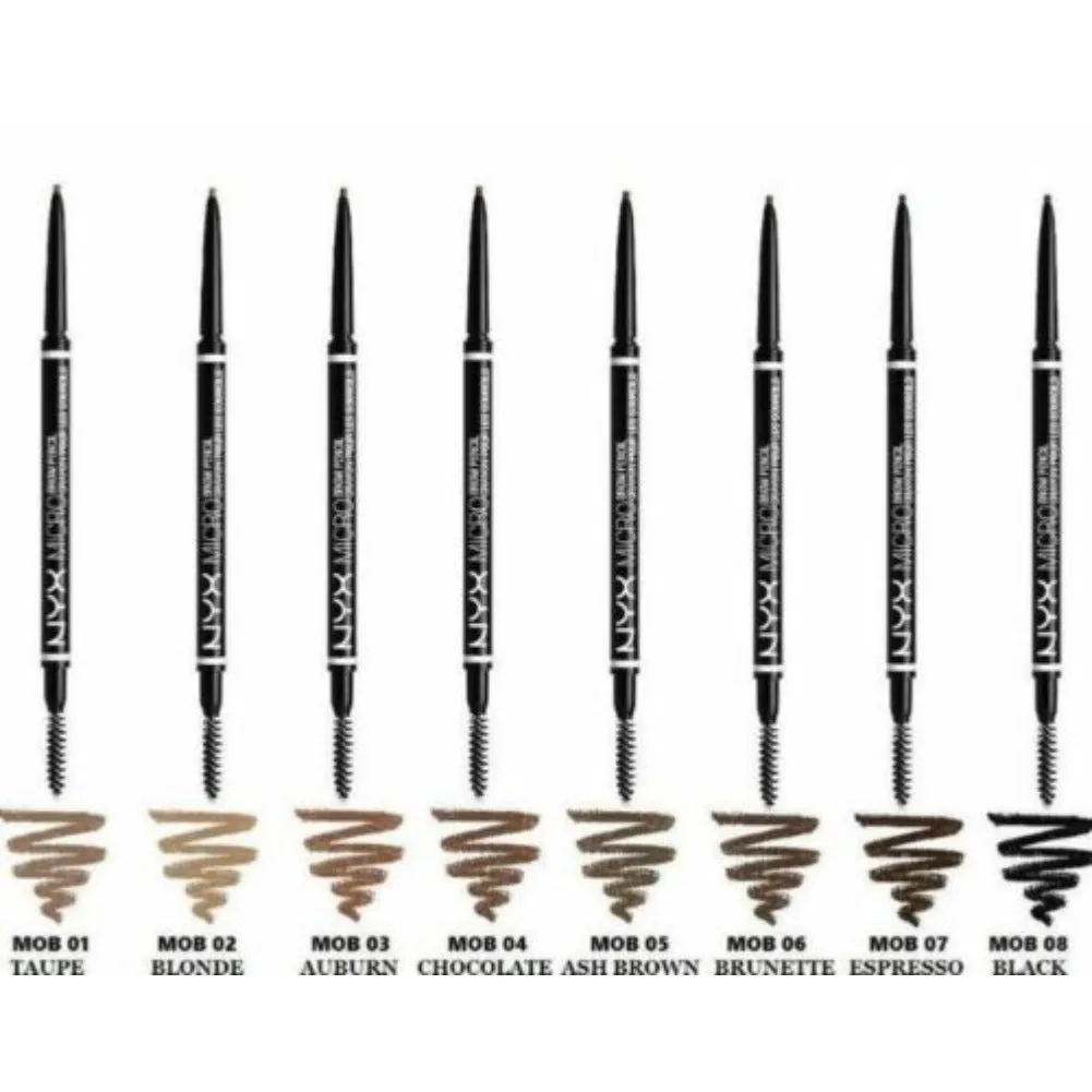 NYX PROFESSIONAL MAKEUP Micro Brow Pencil Shape, Define, and Fill Eyebrow Pencil