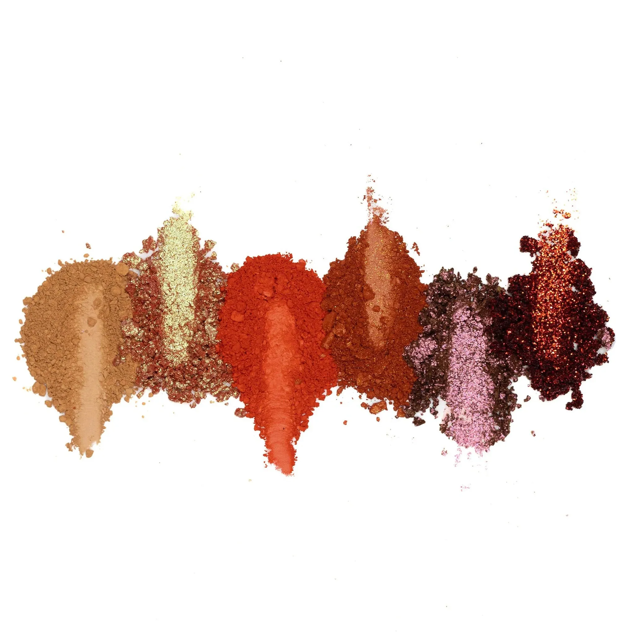 Prados Beauty Sun Fire 6 Pan Eyeshadow Palette