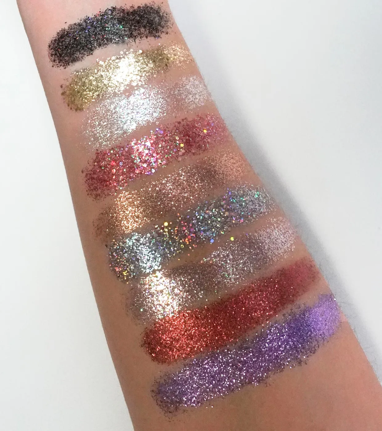 Pressed glitter palette Lovin' Christmas 2.0