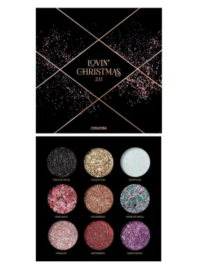 Pressed glitter palette Lovin' Christmas 2.0