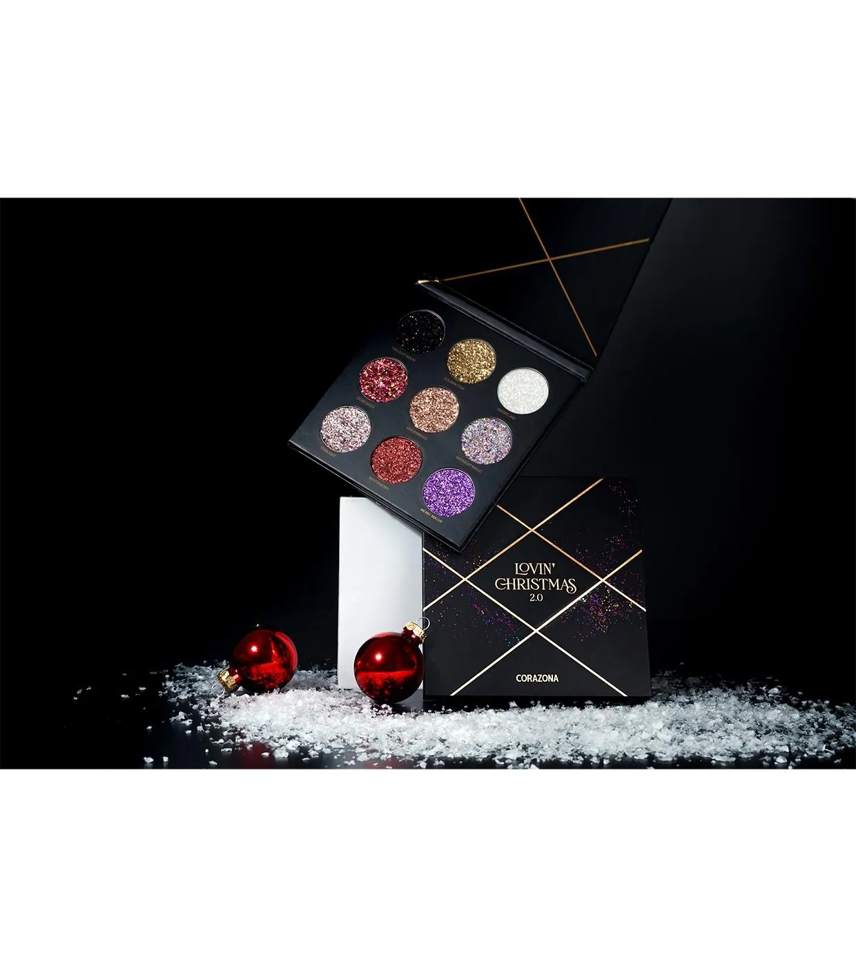 Pressed glitter palette Lovin' Christmas 2.0