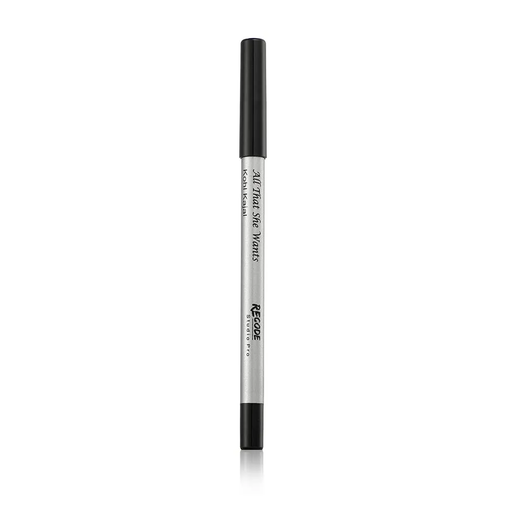 Recode Black Kohl Kajal Pencil - All That She Wants Eye Pencil 1.20 gms