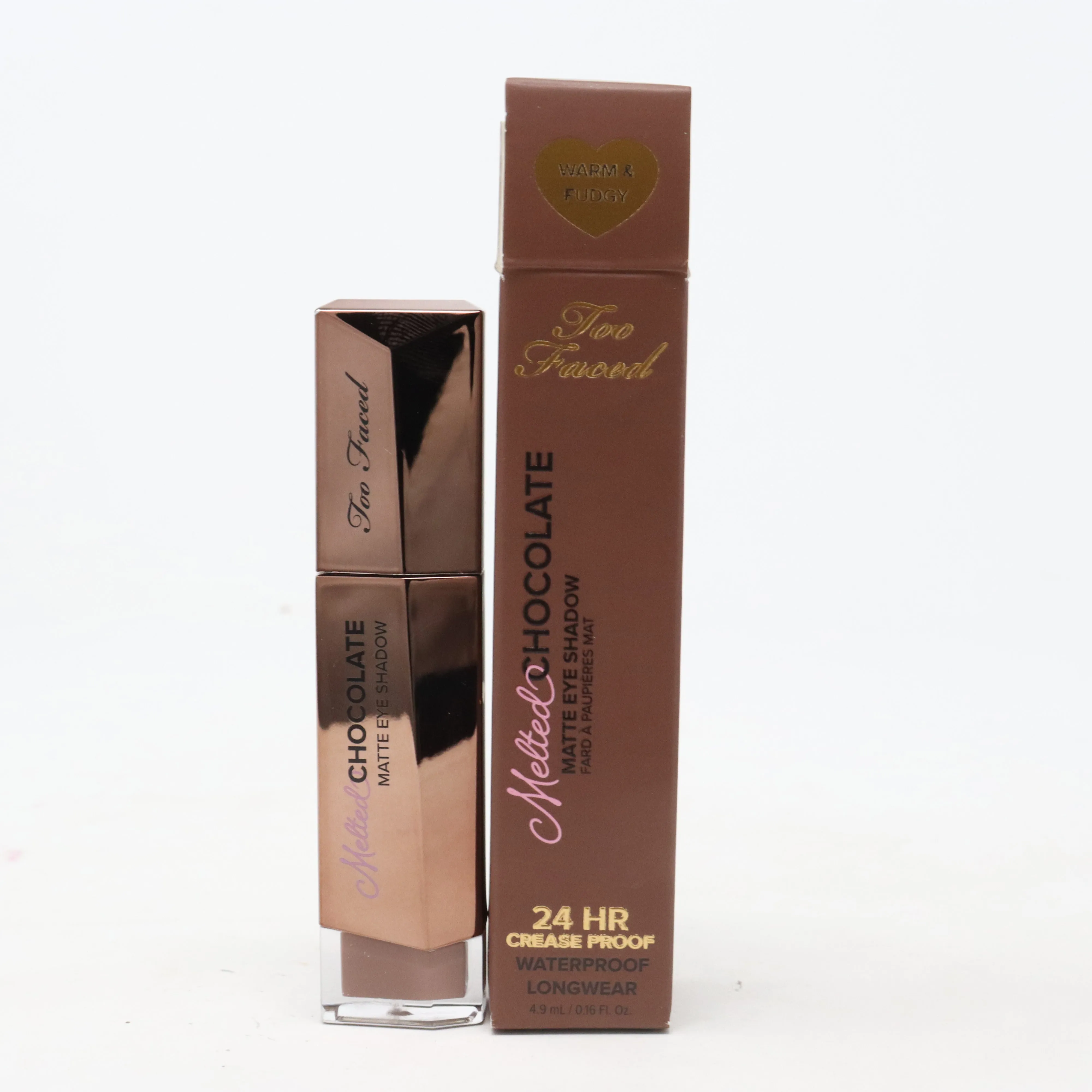 Too Faced Melted Chocolate Matte Eyeshadow  0.16oz/4.9ml New With Box