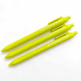 Un-Fucking-Believable Click Pen