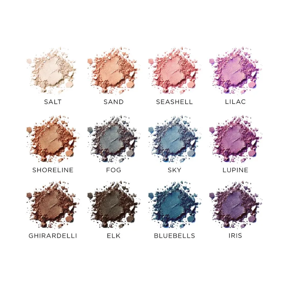 Viseart Vispro™ Eyeshadow Palette Cool Mattes 2