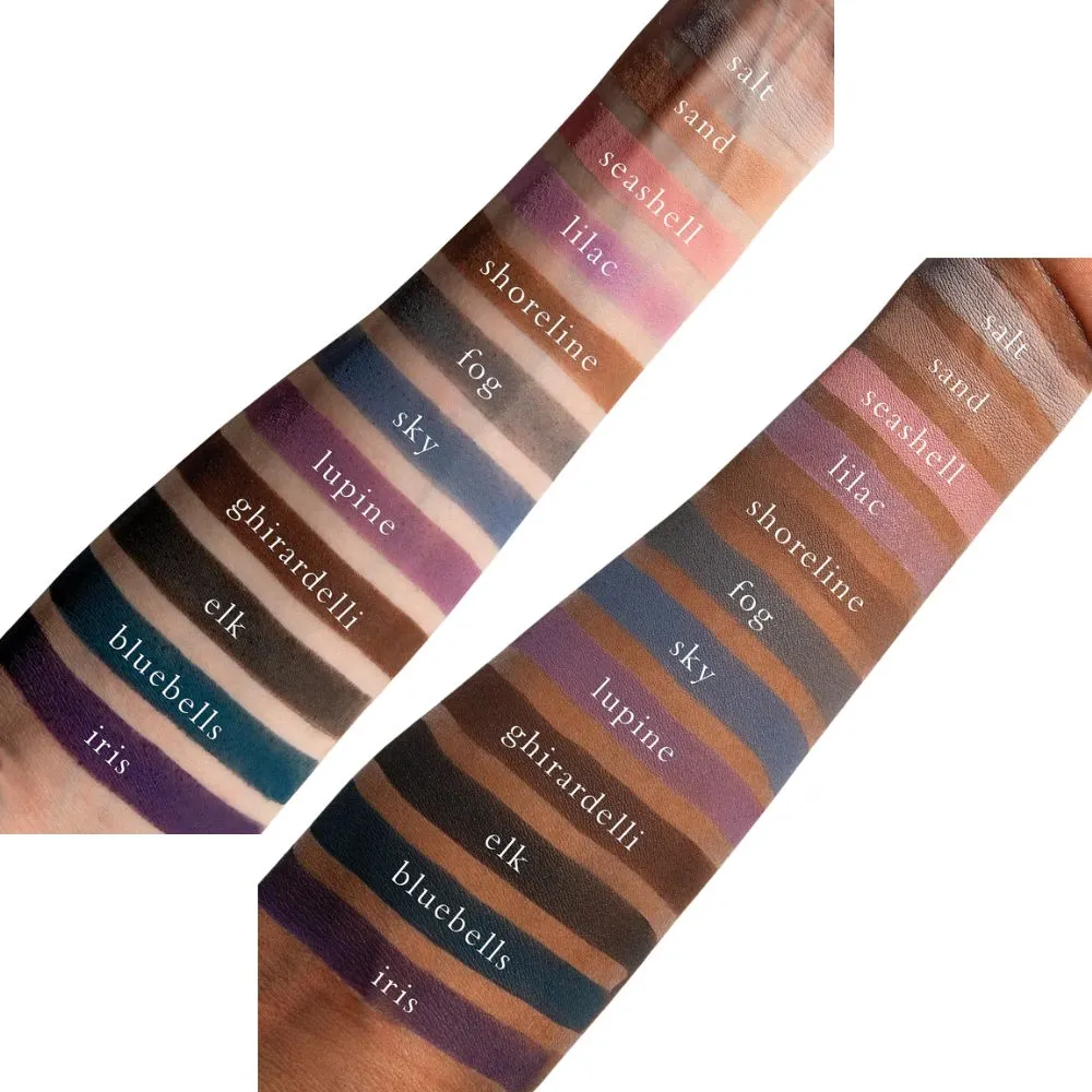 Viseart Vispro™ Eyeshadow Palette Cool Mattes 2